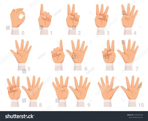 19,176 Numeral Hand Sign Images, Stock Photos & Vectors | Shutterstock