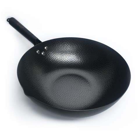 Carbon Steel Wok with Flat Bottom – Souped Up Recipes