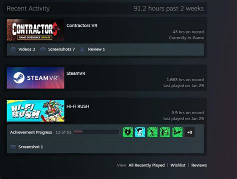 Is it possible to remove Steam VR from activity? Would like it show ...