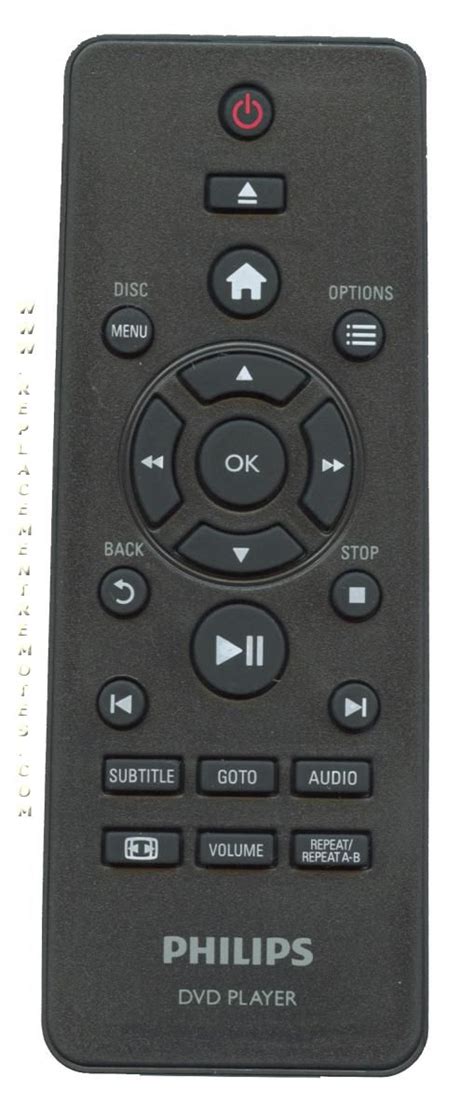 Buy Philips 996510055761 DVD Player DVD Remote Control