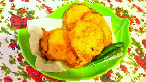 Beguni Recipe - Baingan/Eggplant Pakora by Archana's Kitchen