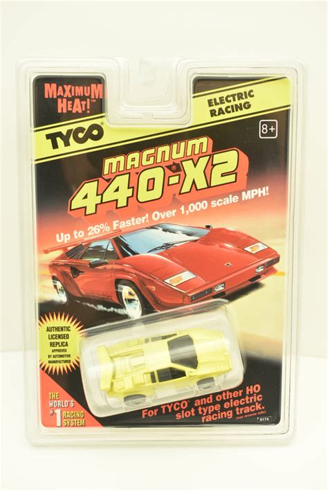 Green Neon Lamborghini | 9174 | Tyco Magnum 440-X2 – ProTinkerToys.com