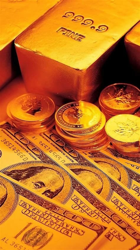 Money Attract, Gold Coins And Biscuit, gold coins, gold biscuit, dollar, HD phone wallpaper | Peakpx