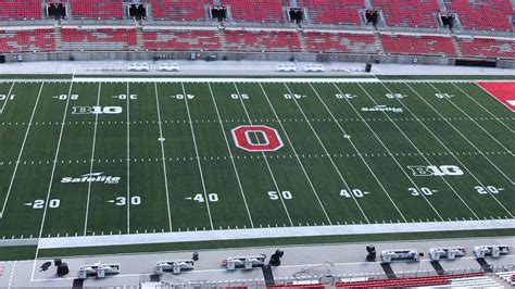 First Look At Safelite Field Logos On Ohio Stadium Turf - Sports Illustrated Ohio State Buckeyes ...