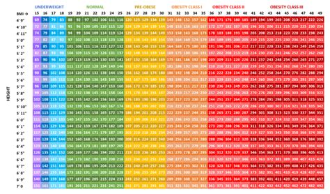 Bmi Chart For Women By Age Details Weight Loss Surgery - Riset