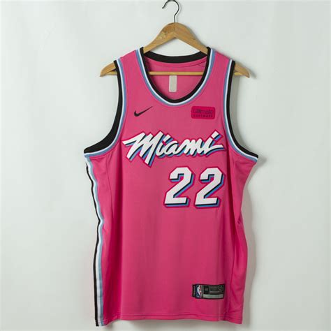 Jimmy Butler #22 Miami Heat 2020-21 Pink Swingman Jersey