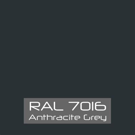 RAL 7016 Anthracite Gray Powder Coat Paint 1 LB – The Powder Coat Store