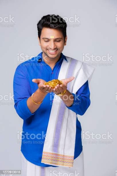 Young South Indian Man Stock Photo - Download Image Now - Culture of India, India, Gold - Metal ...