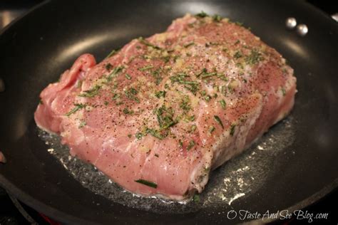 O Taste and See Rosemary Garlic Pork Roast - O Taste and See