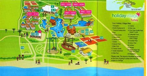 Turkey Holiday Resort Map