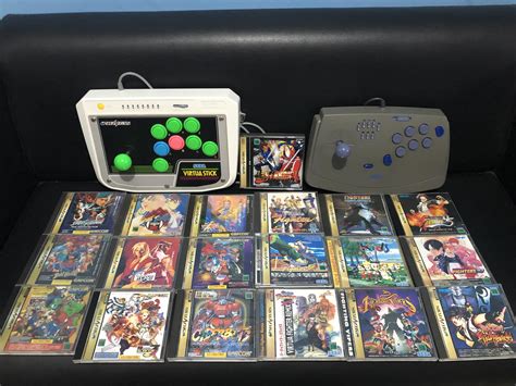 My Sega Saturn fighting game collection : SegaSaturn