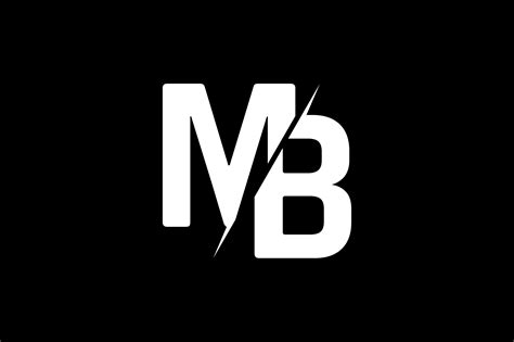 Monogram MB Logo Design Graphic by Greenlines Studios · Creative Fabrica | Mb logo, Monogram ...