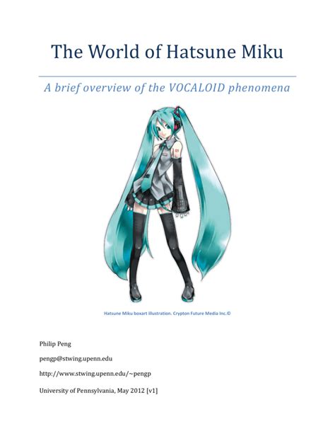 Hatsune miku utau voicebank download - grosstours