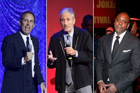 Jerry Seinfeld and Jon Stewart weigh in on Dave Chappelle controversy