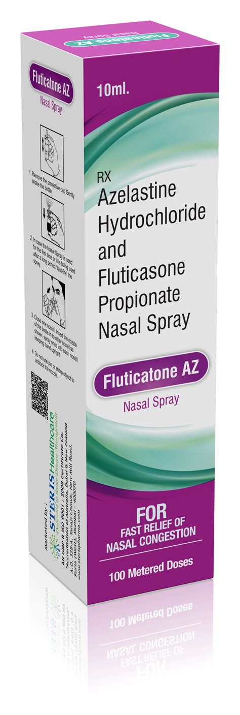 NASAL FLUTICATONE AZ -Steris Healthcare Pvt Ltd, Mumbai