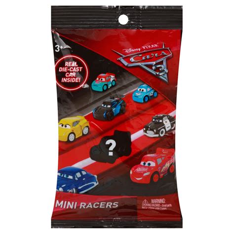 Mattel Disney Pixar Cars 3 Die Cast Mystery Mini Racer - Shop Toy ...