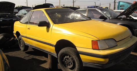 Junkyard Find: 1991 Hyundai Scoupe | The Truth About Cars