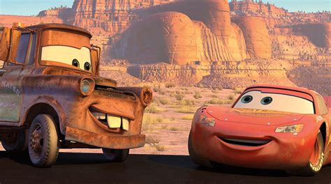 Cars Movie Lightning Mcqueen Mater