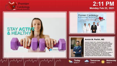 Premier Cardiology & Vascular Associates | ConnectedSign