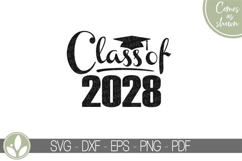 Class of 2028 Svg Graduation SVG 2028 Svg 2028 | Etsy