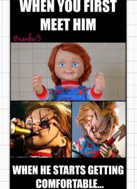 15 Chucky Memes That Are Just Plain Funny - SayingImages.com | Scary funny, Horror movies memes ...