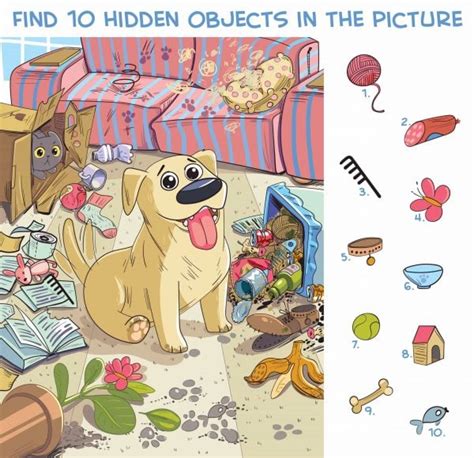 Hidden Objects Pets - Puzzle Prime