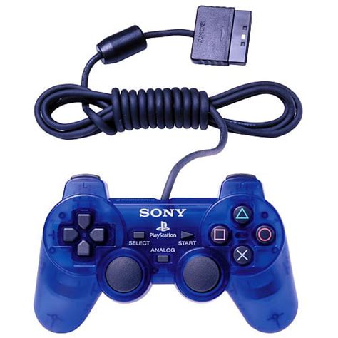 Ps2 Dual Shock Controller - Blue - Walmart.com - Walmart.com