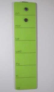 Glass and Magnetic Dry Erase Board Weekly Planner – RedLine