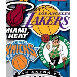 NBA Logo Vending Stickers | Gumball.com