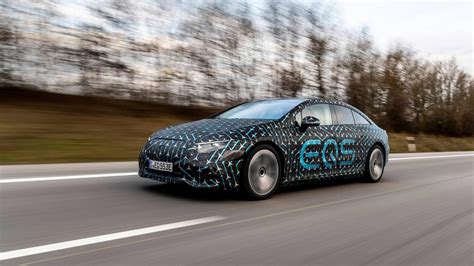 2022 Mercedes-Benz EQS is still camouflaged for now - CNET