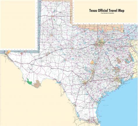 North Texas Highway Map - Free Printable Maps