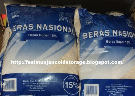 FE SIMUNJAN COLD STORAGE: BERAS