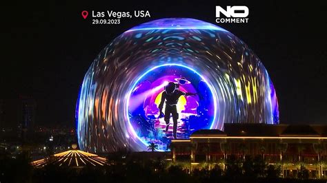 WATCH: Las Vegas' newest concert venue, the Sphere, opens