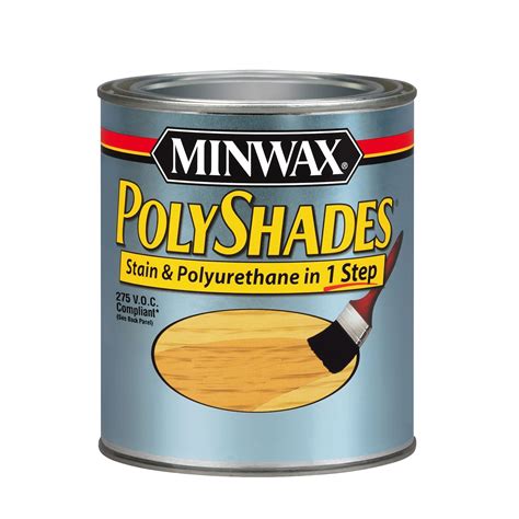 Minwax Polyshades® Gloss, 1 qt. - Classic Oak - Tools - Painting & Supplies - Stains