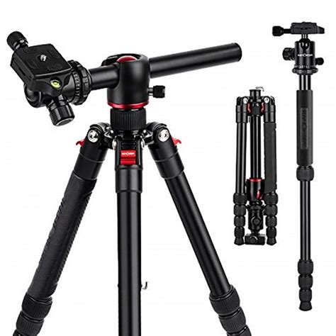 TM2515T DSLR Camera Tripod Professional Horizontal Aluminum Tripod for ...