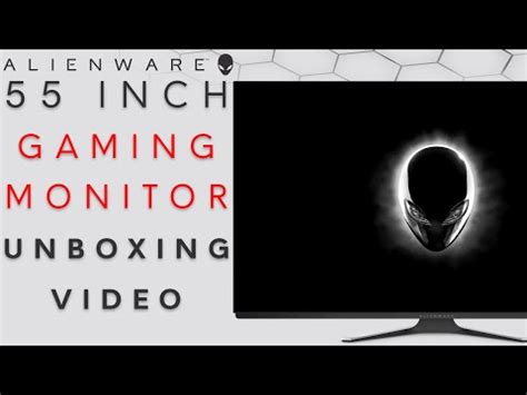 Alienware 55 Inch OLED Monitor Unboxing and Setup – Community First ...