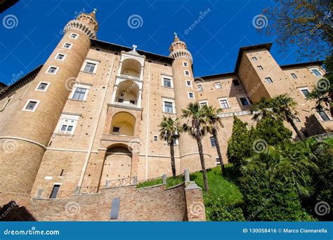 The Ducal Palace in Urbino, Italy Stock Photo - Image of culture, site: 130058416