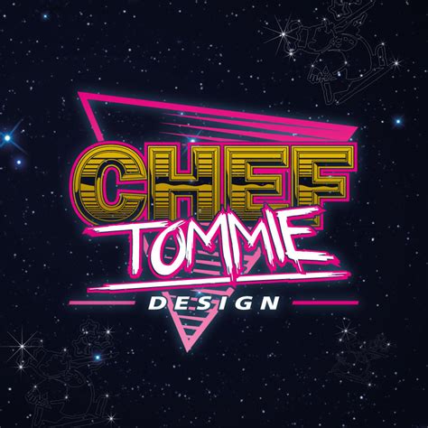 '80s Logo design - cheftommie.com