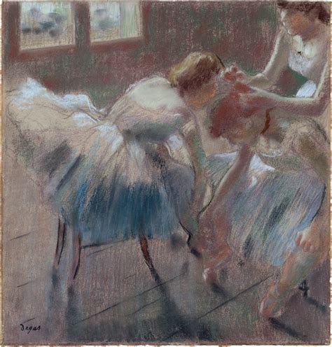 Edgar Degas | Three Dancers Preparing for Class | The Metropolitan Museum of Art