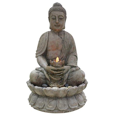 Buddha Water Feature With LED Lights