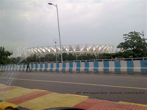 Delhi Photo Diary: Roadside View: Jawaharlal Nehru Stadium