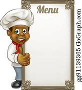 Executive Chef Clipart Black