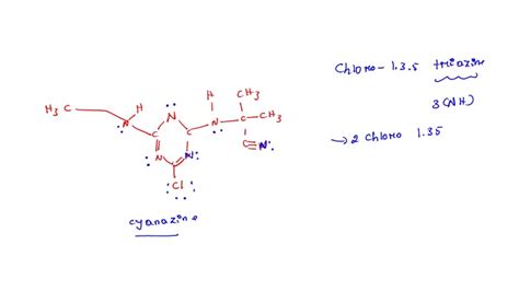 Cyanazine Lewis Structure