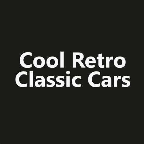 Cool Retro Classic Cars