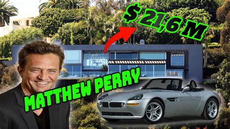 Unveiling Matthew Perry's Opulent World: Real State , Cars, Wealth, and Luxury Living - YouTube