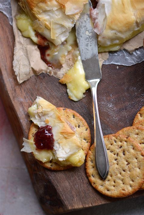 Phyllo Wrapped French Baked Brie - Simple Seasonal