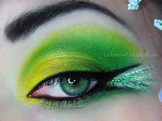 The Crow and the Powderpuff | A Creative Makeup & Beauty Blog: Tinkerbell Inspired - Makeup Tutorial