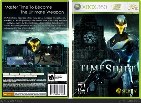 Timeshift Xbox 360 Box Art Cover by Cloud878