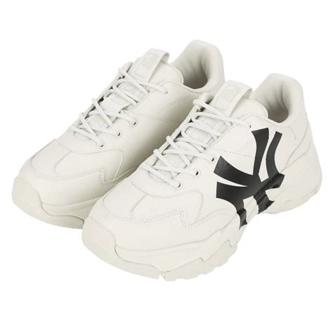 MLB Big Ball Chunky A New York Yankees Shoes Beige 32SHC1011-50B