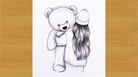 Bear Girl Drawing